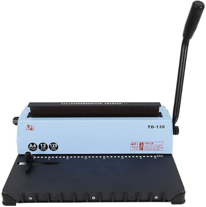 手动日历 纸文件夹 菜单 打孔机 螺旋线圈 铁环 a4 装订打孔机 适用于